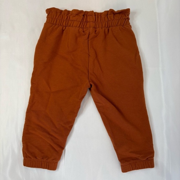 NWOT Miles The Label brown joggers, size: 12 months - Picture 4 of 4